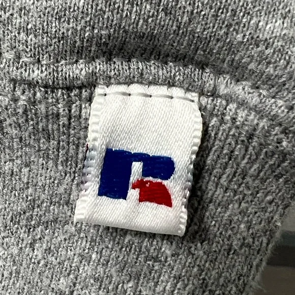 Russell Athletic NC State Wolfpack Vintage Gray Crew Sweatshirt - Picture 6 of 8